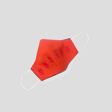 Load image into Gallery viewer, Hand Printed Cotton Masks - Set of 3 -(assorted)