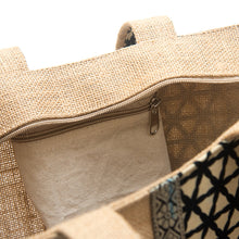 Load image into Gallery viewer, Jute Bag - Half & Half