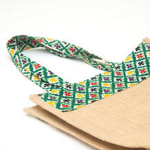 Load image into Gallery viewer, Jute Bag - Cotton Patch