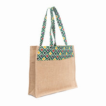 Load image into Gallery viewer, Jute Bag - Cotton Patch