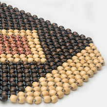 Load image into Gallery viewer, Car Seat Cover - Wooden beads
