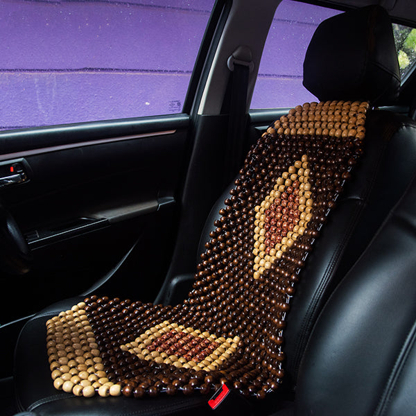 Car Seat Cover - Wooden beads