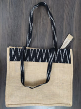 Load image into Gallery viewer, Jute Bag - Cotton Patch
